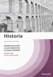 PARANINFO, TEMARIO HISTORIA PRUEBAS DE ACCESO A CICLOS FORMATIVOS GS