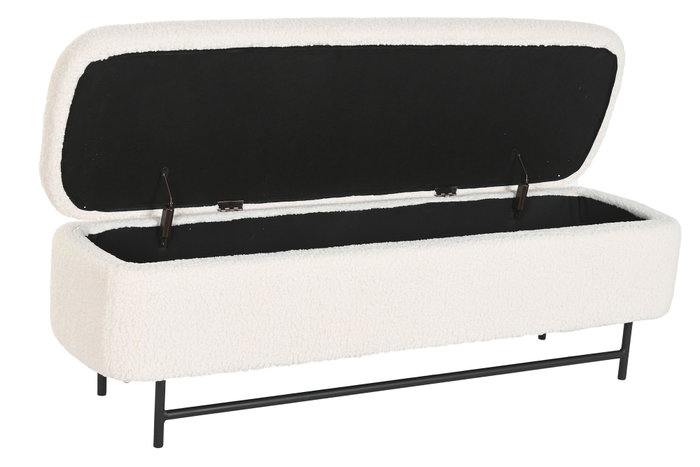 DKD Home Decor Descalzadora Scandi Blanco Negro