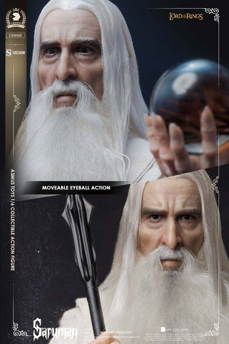 Asmus Collectible Toys El Señor de los Anillos Figura 1/6 Saruman 31 cm