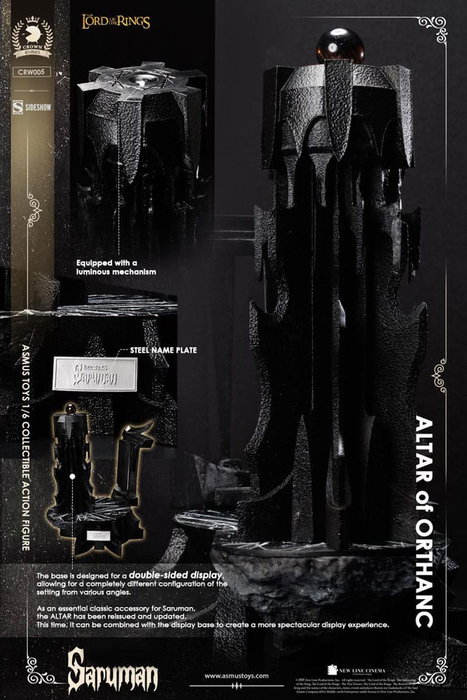 Asmus Collectible Toys El Señor de los Anillos Figura 1/6 Saruman 31 cm