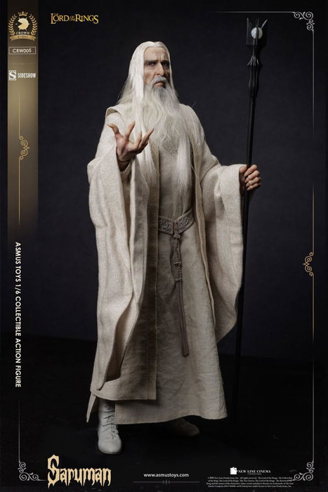 Asmus Collectible Toys El Señor de los Anillos Figura 1/6 Saruman 31 cm