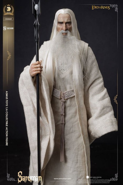 Asmus Collectible Toys El Señor de los Anillos Figura 1/6 Saruman 31 cm