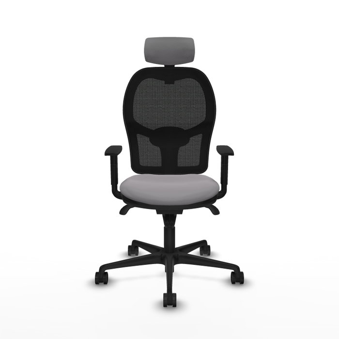 PIQUERAS Y CRESPO Silla de oficina Jorquera Gris/Negro