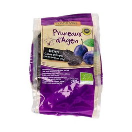 DANIVAL Ciruelas Pasas Bio 250Gr