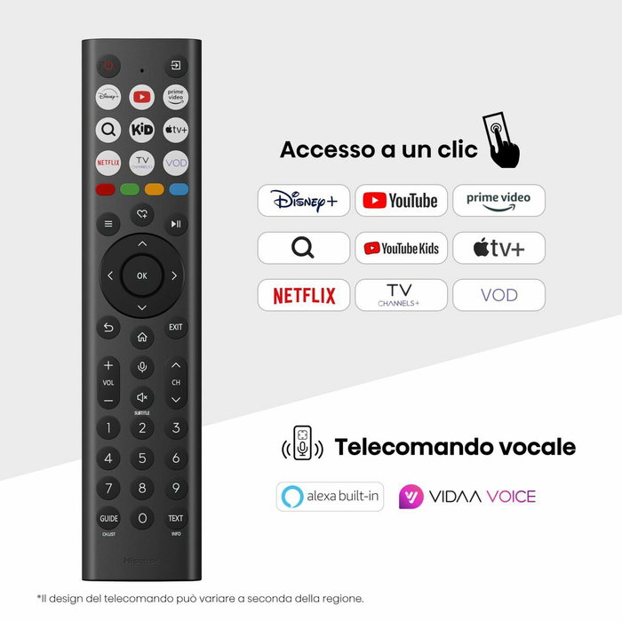 Hisense 50A6Q Smart TV 50 pulgadas 4K Ultra HD Negro Hisense 50A6Q Smart TV 50 pulgadas 4K Ultra HD Negro
