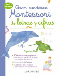 VOX, GRAN CUADERNO MONTESSORI DE LETRAS Y CIFRAS