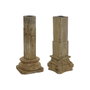DKD Home Decor Columna de Teca Marrón 28x28x94