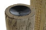 DKD Home Decor Columna de Teca Marrón 28x28x94