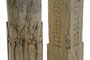 DKD Home Decor Columna de Teca Marrón 28x28x94
