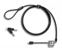 Lenovo 4X90H35558 Cable Antirrobo y Candado de Seguridad para Portátil, 1.83 m, Negro, Acero Inoxidable, con 2 Llaves Planas