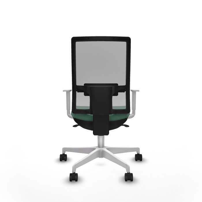 PIQUERAS Y CRESPO Silla de oficina Horna Verde esmeralda y Gris PIQUERAS Y CRESPO Silla de oficina Horna Verde esmeralda y Gris