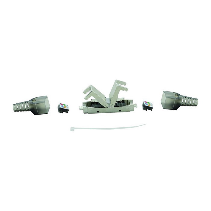 VALUE Módulo de conexión de cable Cat.6A (Class EA) STP Plata VALUE Módulo de conexión de cable Cat.6A (Class EA) STP Plata