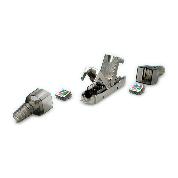 VALUE Módulo de conexión de cable Cat.6A (Class EA) STP Plata VALUE Módulo de conexión de cable Cat.6A (Class EA) STP Plata