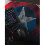 ERIK Alfombrilla Gaming Capitán América Marvel Tamaño 80x35cm Superficie Textil Impermeable Base Goma Antideslizante Bordes Reforzados
