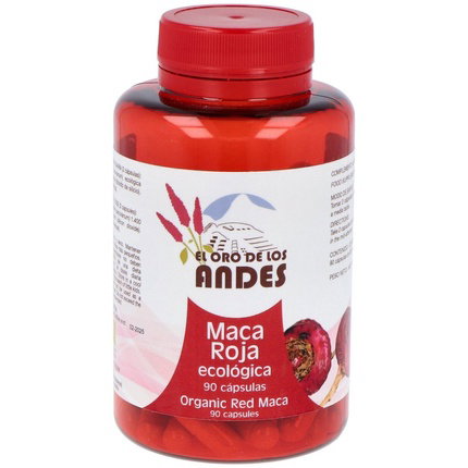 EL ORO DE LOS ANDES Maca Roja Eco 850mg 90 cápsulas