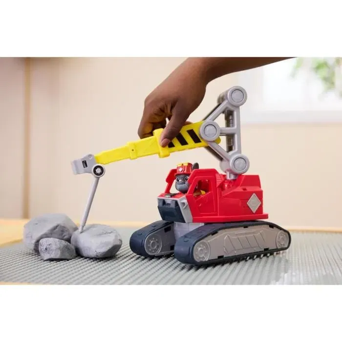 Spinmaster SPI6073295 Patrulla Canina Figura Charlie con Vehículo Grúa Juguete para Niños a Partir de 4 Años