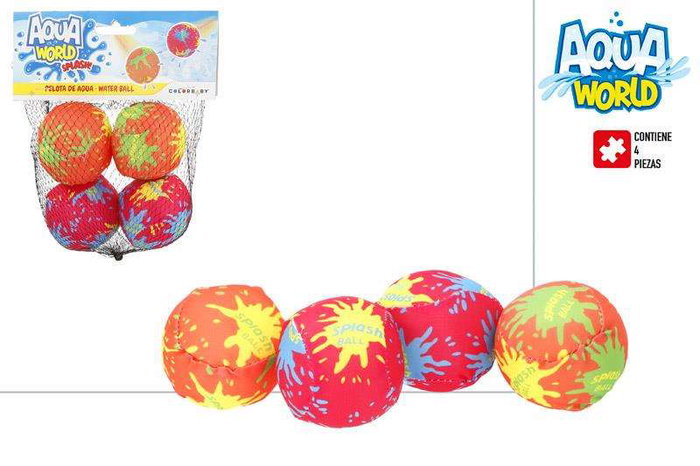 Color Baby Set con 4 Bombas de Agua Juguete Infantil para Mayores de 36 Meses