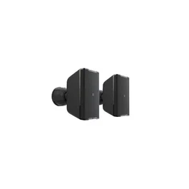 LD Systems Serie DQOR LDDQOR3B Altavoz pasivo de dos vías de 8 ohmios, para interior/exterior, negro (par)