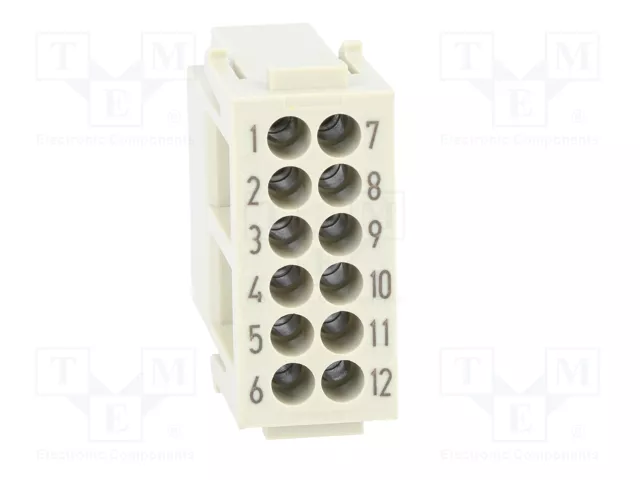 HARTING Han-Modular® Módulo Macho HDC de 12 Pines