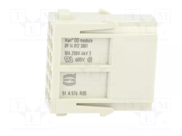HARTING Han-Modular® Módulo Macho HDC de 12 Pines