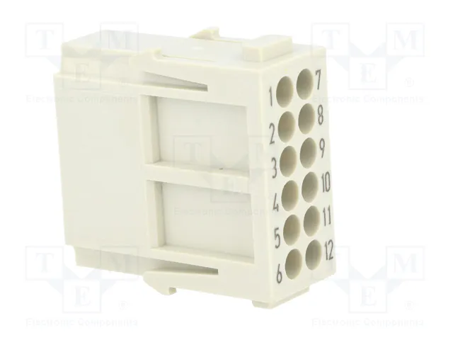 HARTING Han-Modular® Módulo Macho HDC de 12 Pines