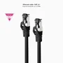 Nanocable 10.20.2003-BK Cable de Red Cat8.1 S/FTP Negro, 40 Gbps, 2 GHz, 3 Metros, SSTP (S-STP), AWG26, Cobre, LSZH, RJ45