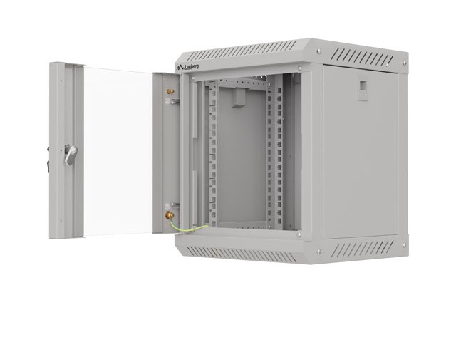 Lanberg WF11-3306-10S Armario Rack de Pared 10 Pulgadas 6U Gris Lanberg WF11-3306-10S Armario Rack de Pared 10 Pulgadas 6U Gris