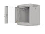 Lanberg WF11-3306-10S Armario Rack de Pared 10 Pulgadas 6U Gris