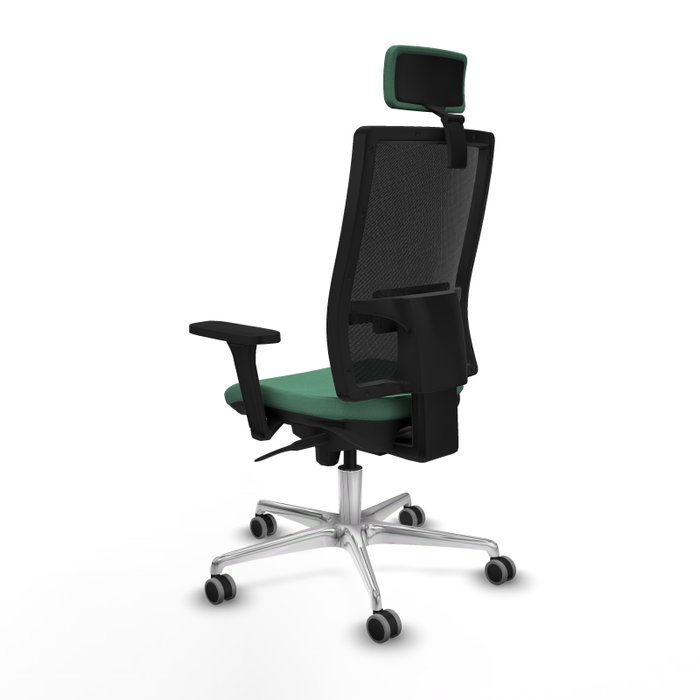 PIQUERAS Y CRESPO Silla de oficina Horna con mecanismo Sincro Verde esmeralda PIQUERAS Y CRESPO Silla de oficina Horna con mecanismo Sincro Verde esmeralda