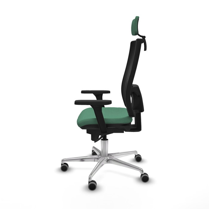 PIQUERAS Y CRESPO Silla de oficina Horna con mecanismo Sincro Verde esmeralda PIQUERAS Y CRESPO Silla de oficina Horna con mecanismo Sincro Verde esmeralda