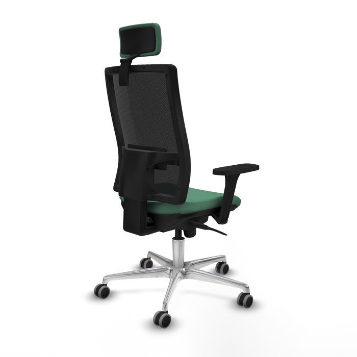PIQUERAS Y CRESPO Silla de oficina Horna con mecanismo Sincro Verde esmeralda PIQUERAS Y CRESPO Silla de oficina Horna con mecanismo Sincro Verde esmeralda