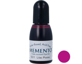 Tsukineko Tinta MEMENTO ramillete de lilas translúcida recarga 15ml