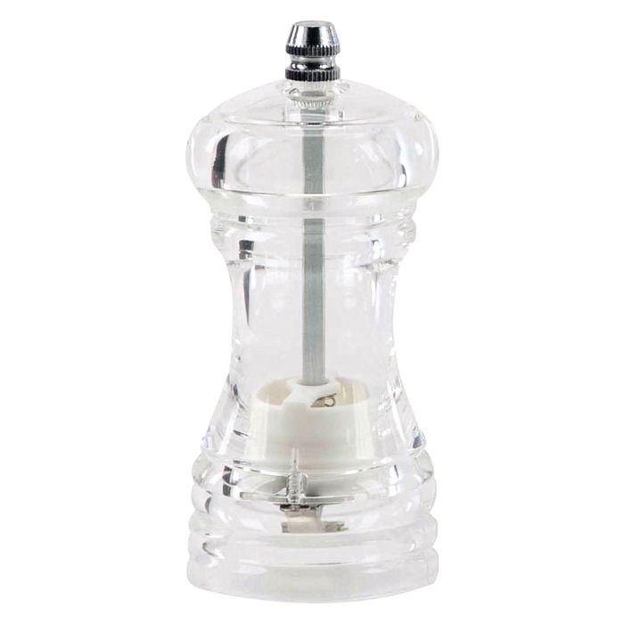 1946 Molinillo Pimienta/Sal 10 cm Transparente 2 Unidades
