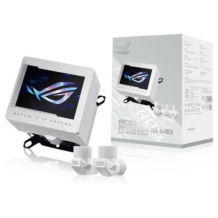 Asus ROG RYUJIN III WB White Edition Bloque de agua Blanco
