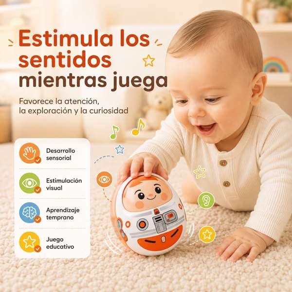 Hola Tentetieso Astronauta con movimientos suaves