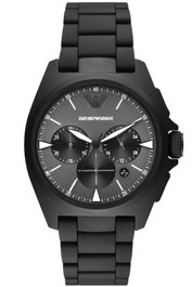 Armani AR11412 Reloj de Hombre con Esfera Gris y Caja Negra
