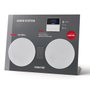 Fonestar KS-WALL Kit de sonido con 2 altavoces de techo y amplificador de pared