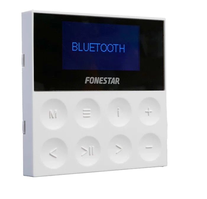 Fonestar KS-WALL Kit de sonido con 2 altavoces de techo y amplificador de pared