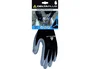 Deltaplus Guantes de punto poliéster con palma de nitrilo talla 7 negro/gris