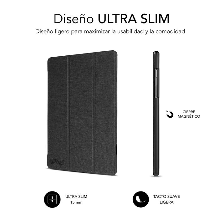 Subblim Funda Shock Case para Samsung Galaxy Tab A9+ de 11 pulgadas, Negro