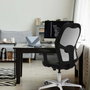 PIQUERAS Y CRESPO Silla de oficina Jorquera Gris con mecanismo Sincro/Traslack