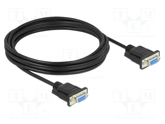 DeLOCK Cable RS-232 D-Sub9 Hembra a Hembra Módem Nulo 4 m DeLOCK Cable RS-232 D-Sub9 Hembra a Hembra Módem Nulo 4 m