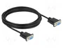 DeLOCK Cable RS-232 D-Sub9 Hembra a Hembra Módem Nulo 4 m