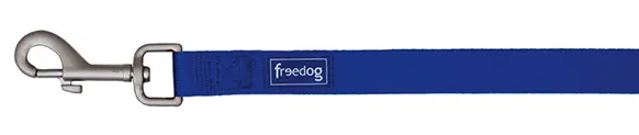 Freedog Correa Nylon Basic Azul 25mm 120cm Freedog Correa Nylon Basic Azul 25mm 120cm