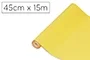 D-c-fix Rollo Adhesivo Decorativo Amarillo Lima, 45 cm x 15 m, Papel Autoadhesivo para Manualidades DIY, Bricolaje, Decoración y Renovación de Muebles