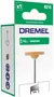 Dremel 8215 Muela Abrasiva Óxido de Aluminio para Metales, Fundición, Soldaduras, Remaches, Óxido, Afilar, Desbarbar y Esmerilar
