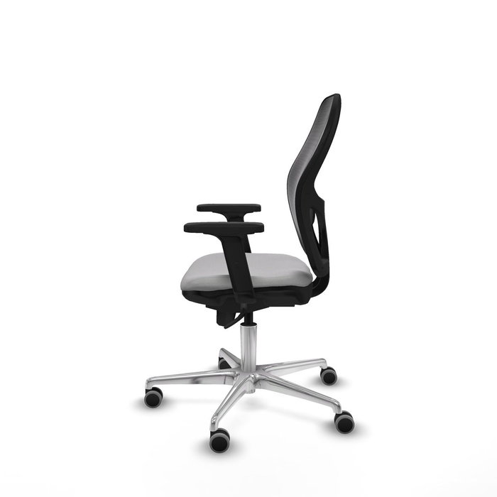 PIQUERAS Y CRESPO Silla de oficina Jorquera Gris claro y Negro PIQUERAS Y CRESPO Silla de oficina Jorquera Gris claro y Negro