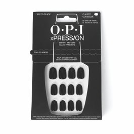 OPI xPRESS/ON Uñas Artificiales Lady in Black