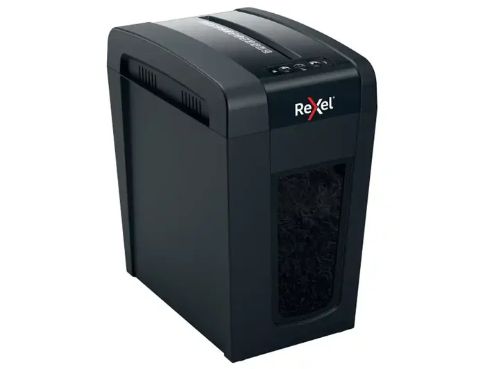 REXEL Secure X10-SL Negro, Corte de Partículas 4x40 mm, Nivel de Seguridad P-4 REXEL Secure X10-SL Negro, Corte de Partículas 4x40 mm, Nivel de Seguridad P-4