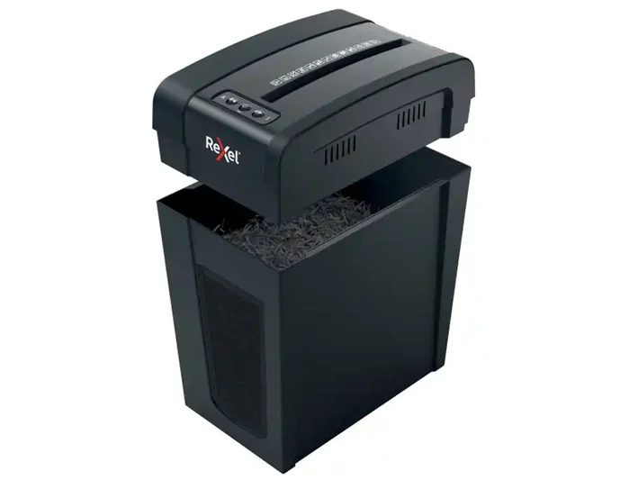 REXEL Secure X10-SL Negro, Corte de Partículas 4x40 mm, Nivel de Seguridad P-4 REXEL Secure X10-SL Negro, Corte de Partículas 4x40 mm, Nivel de Seguridad P-4